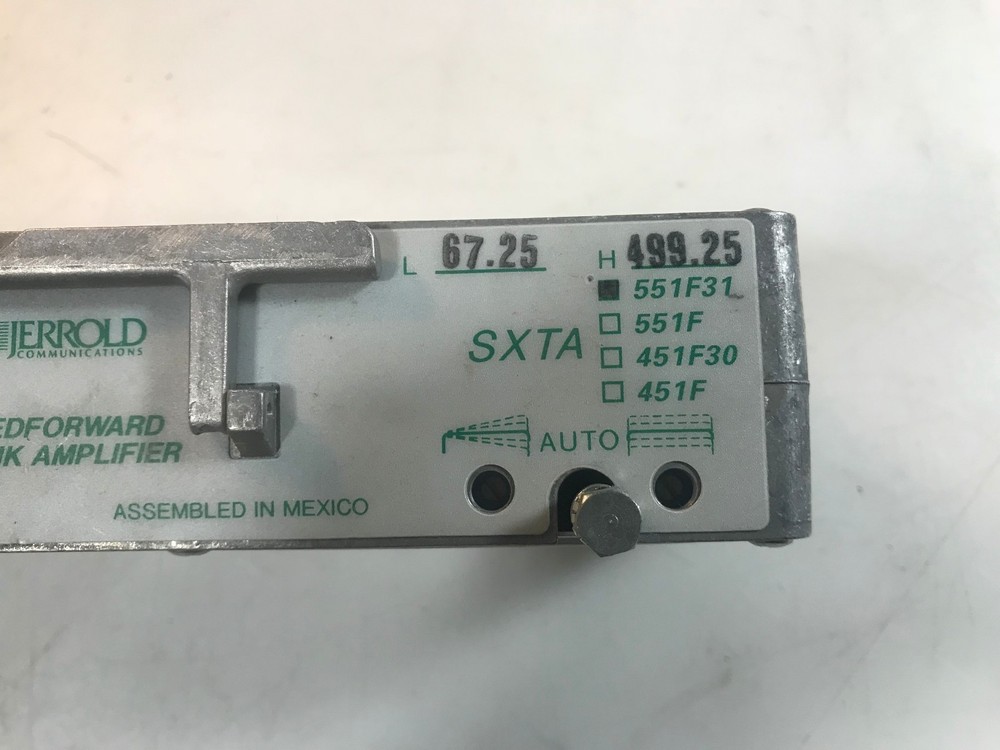 Jerrold SXTA-551F31 FeedForward Trunk Amplifier