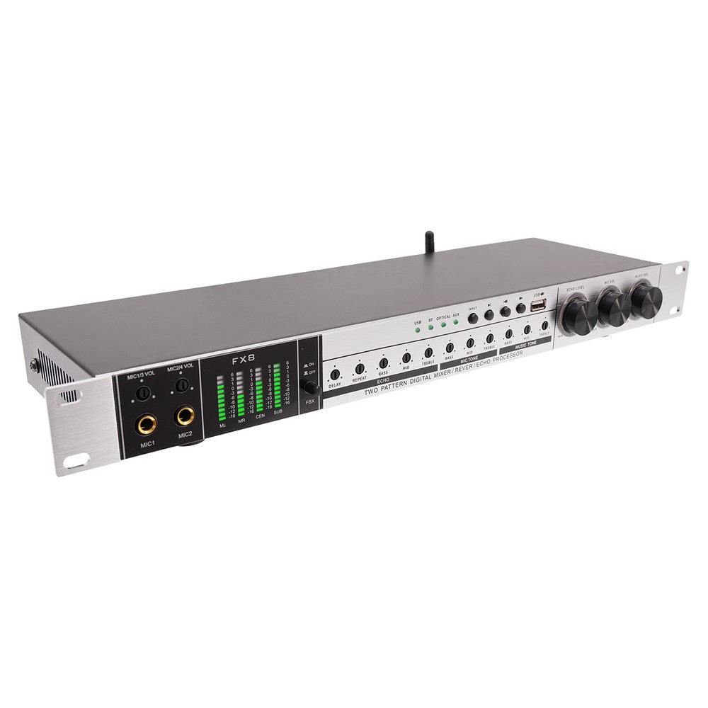 Audio Processor Mixer, Audio Processor Professional Anti-howling Audio Processor