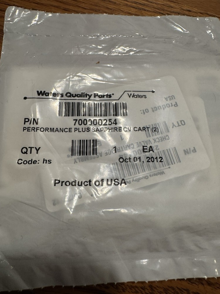 Waters 2695 Performance Plus Sapphire CV  Cartridge