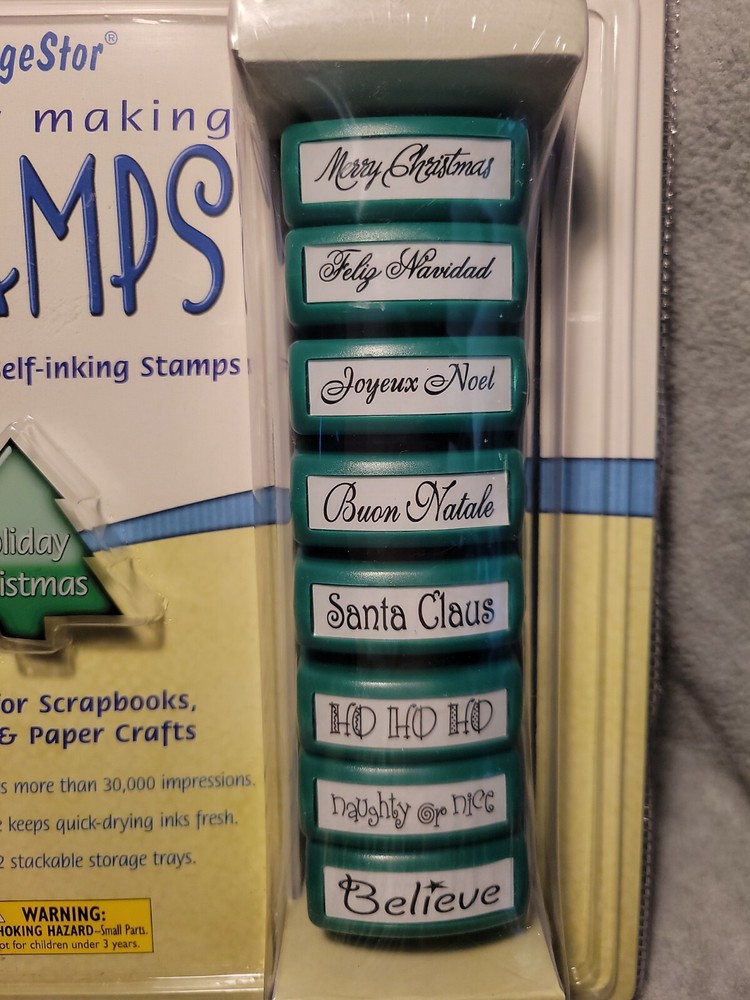 MessageStor Memory Making Stamps St. Patricks, Easter, Halloween, Christmas B5