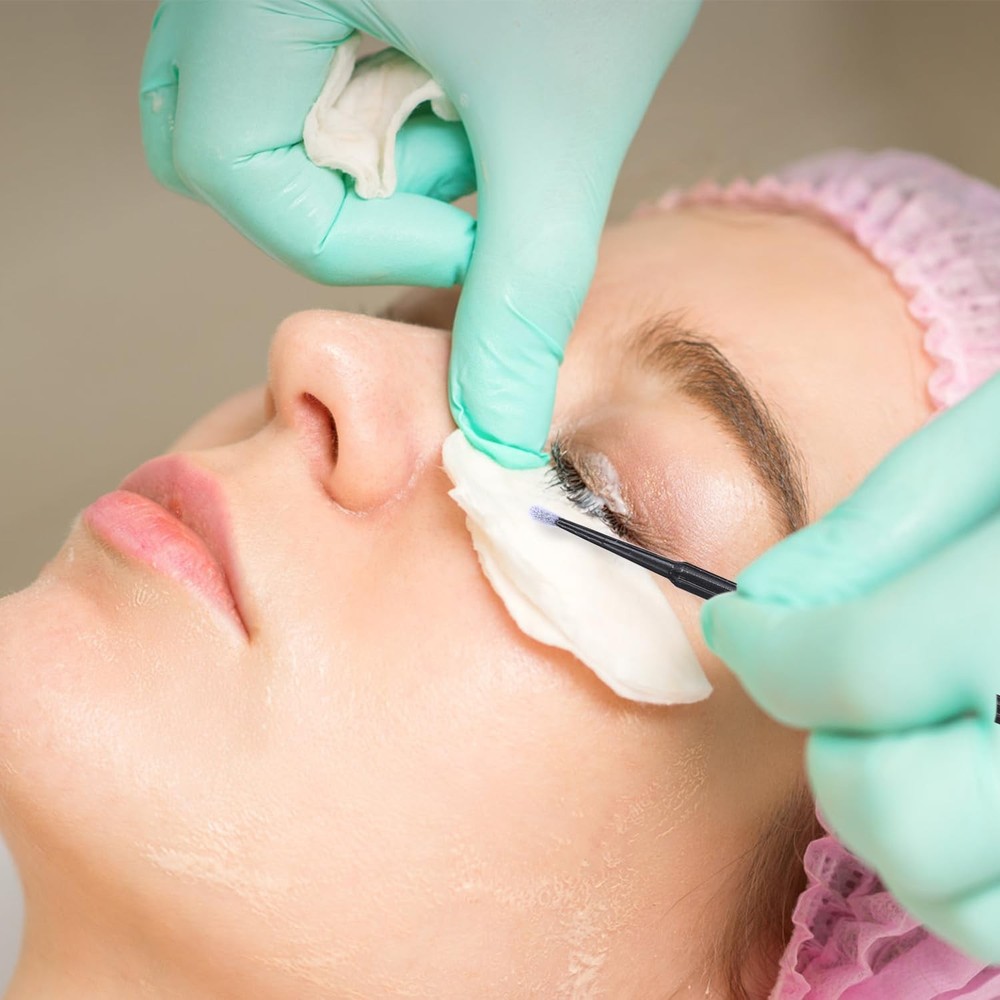 400 Pcs Micro Applicator Brushes,JASSINS Microswabs for eyelash extensions,Di...