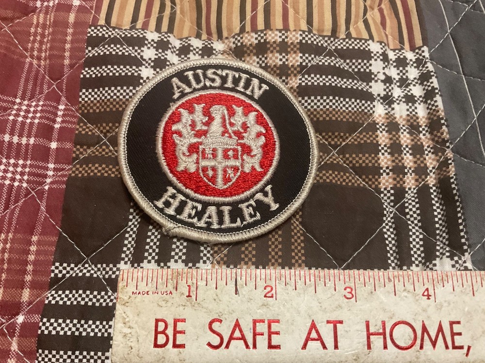 Vintage Sew On Patch Austin Healey Automobile