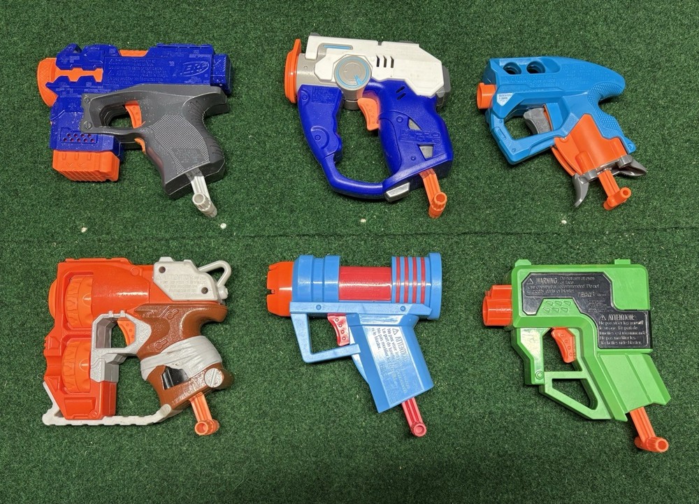 NERF N-Strike Jolt microshot Collection Blowout Lot