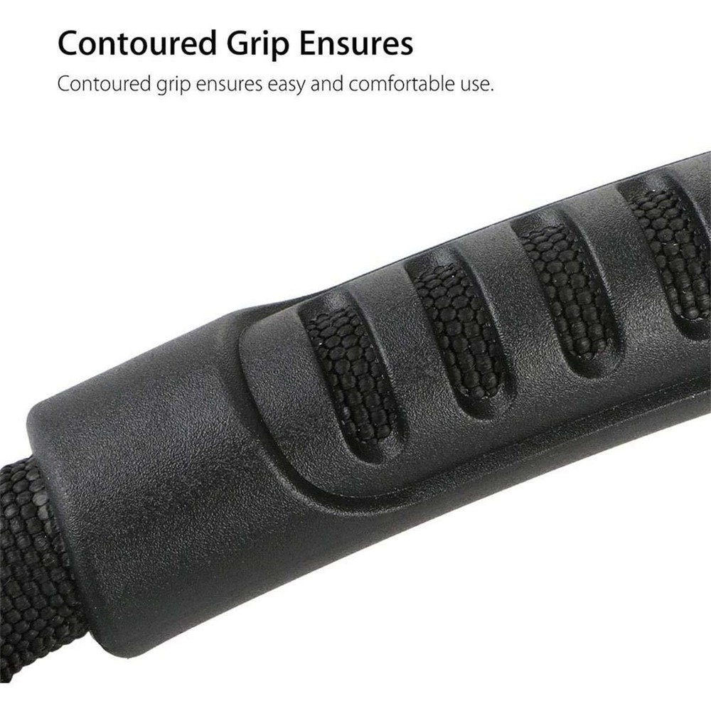 Black Grab Handle Kayak Boat Side Mount Rubber Replacement Grip Handle -2 Pack