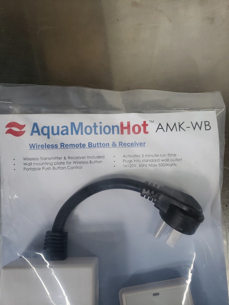 AquaMotion AMK-WB Wireless Control Kit 2 Button Wireless Button & Receiver