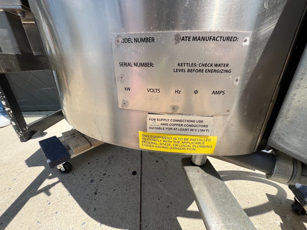 Kettle Electric Tilting