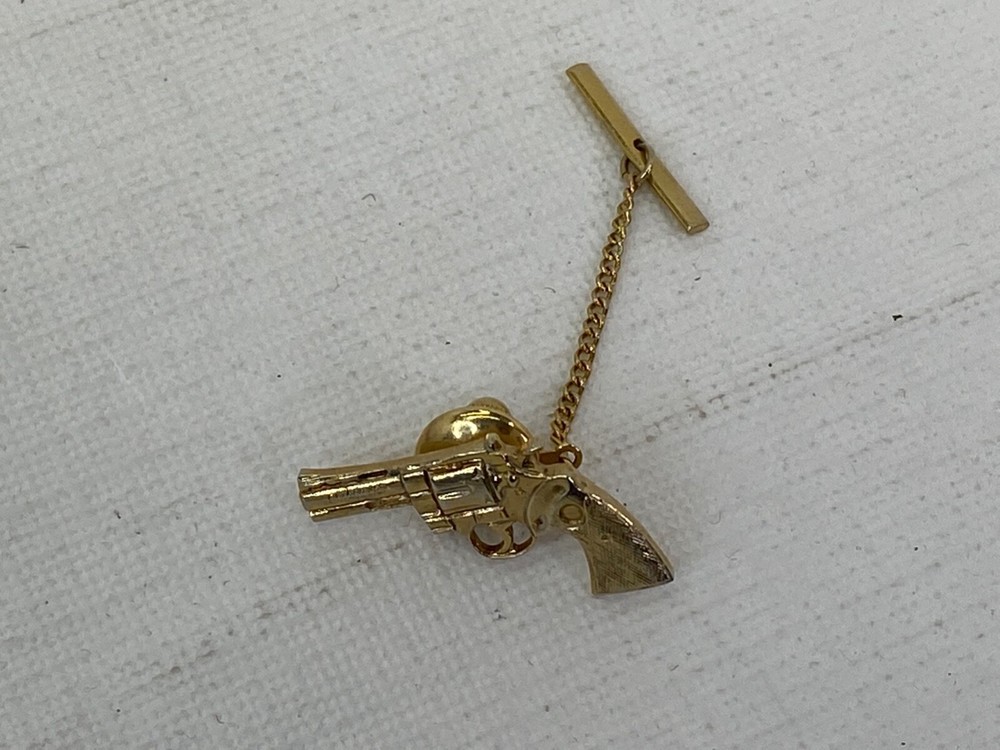 Vintage Pistol Tie Pin