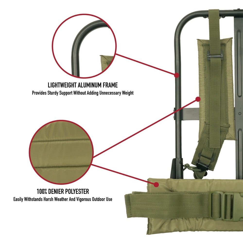 Rothco Military Alice Pack Frame with Olive Drab Suspender Straps (NEW)