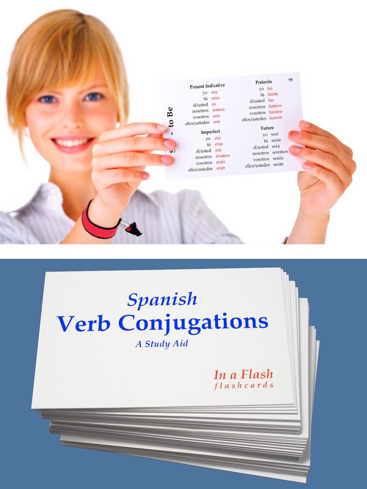 Spanish Verb Flashcards Two Deck Special