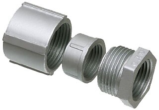 Arlington 202, Conduit Coupling, 1In 3-Piece Coupling, 1 PC