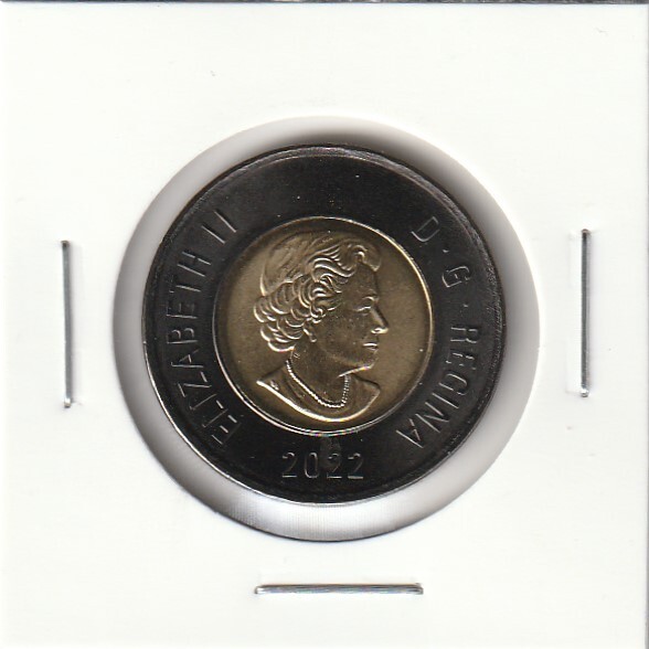 Canada 2022 $2.00 Black Ring Memorial