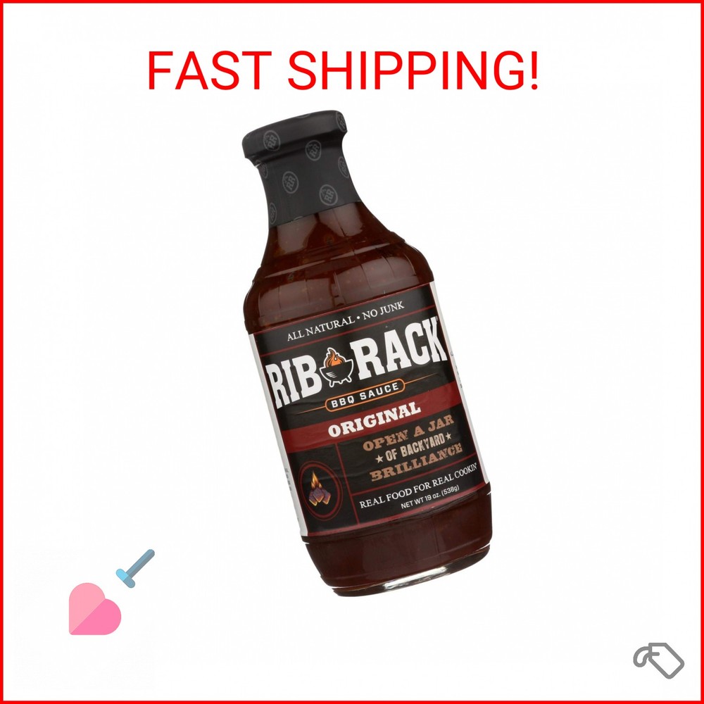 Rib Rack Original BBQ Sauce 19 OZ
