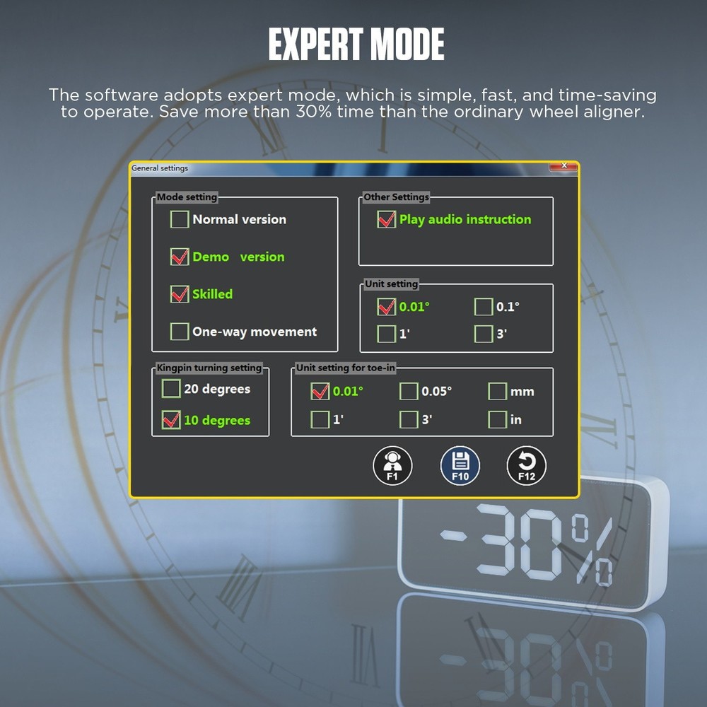 3D Wheel Alignment Machine Remote Control Tire Aligner System Alignment Tool