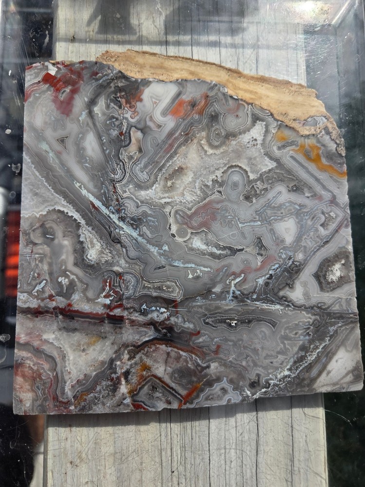 Crazy Lace Agate Slab