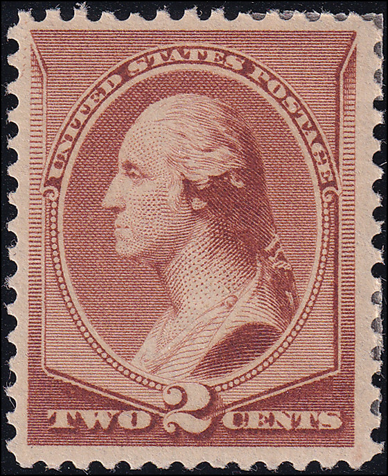 US Scott #210, VF, Mint, OG, Previously Hinged, HR, SCV $45.