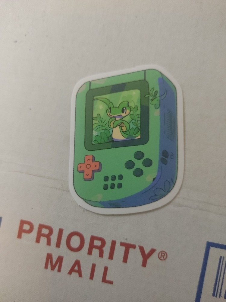 Pokemon Handheld Gaming Console Decal Sticker