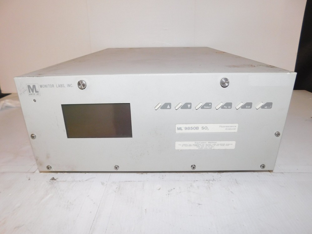MONITOR LABS ML 9850B SO2 FLUORESCENCE ANALYZER  (ZBZ27)