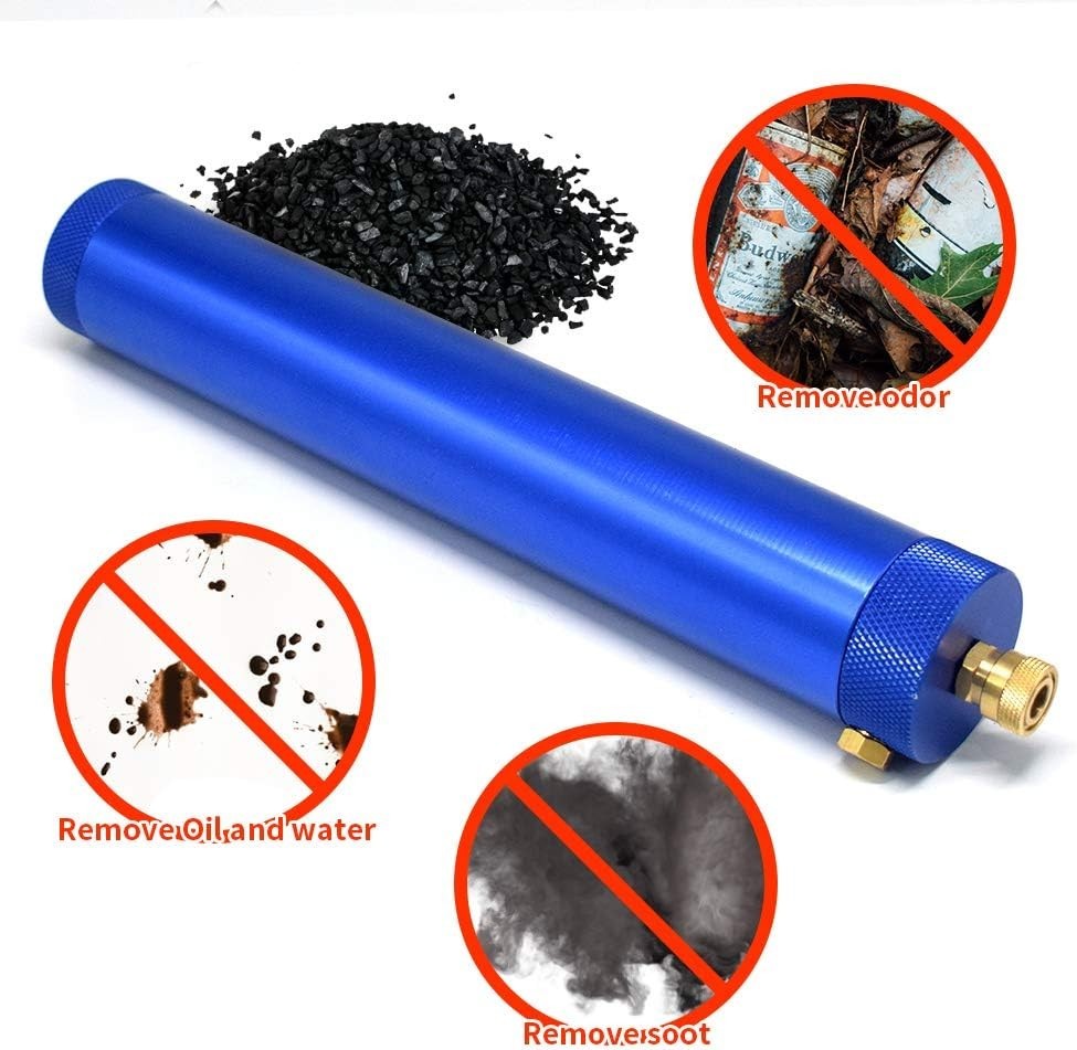 High Performance Air Filter & Oil Water Separator - 30Mpa with Quick Connectors