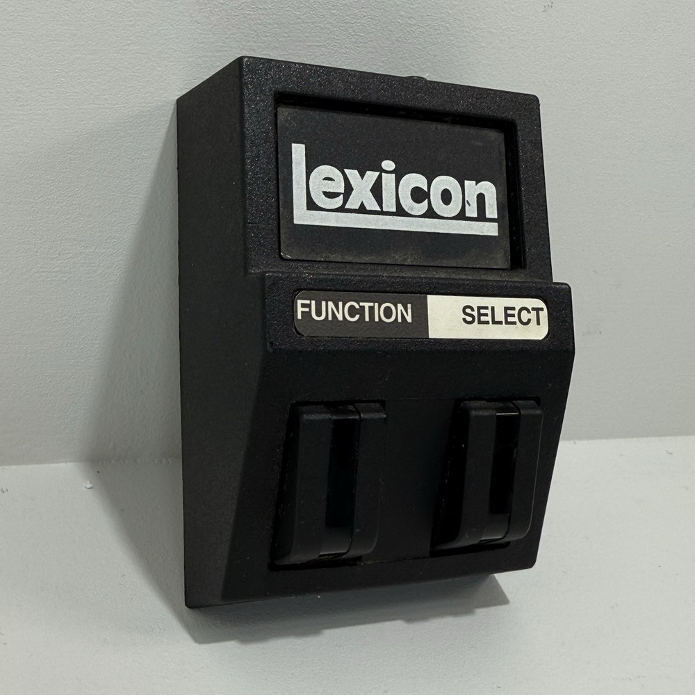 ORIGINAL Lexicon Footswitch Function Select