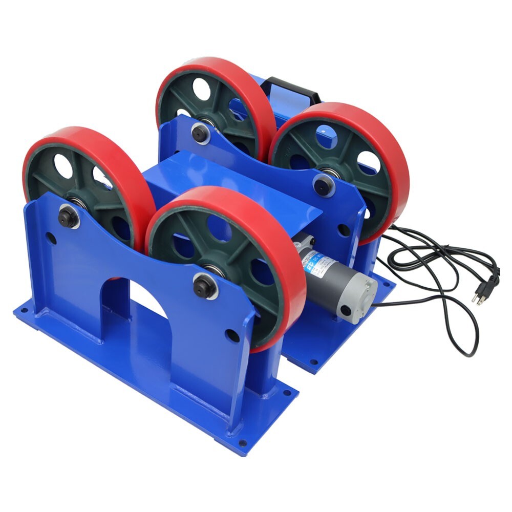 1T Welding Turning Rolls Digital Speed Display Linked Control Roller Rack Stand