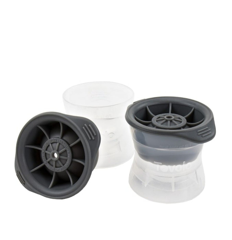 4 Boxes: Tovolo Sphere Ice Stackable Molds, 2.5" Slow Melting. Total 8 Molds