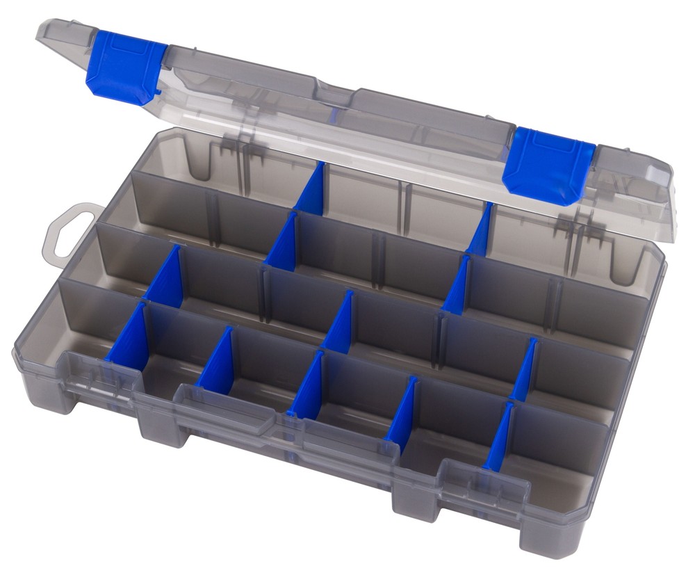 Fishing Tackle Box and Bait Storage, Plastic, 11 Inches Long