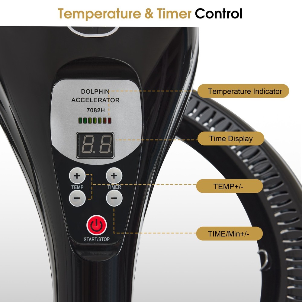 Orbiting Hair Dryer Processor with Adjustable Height & Smart Control Panel