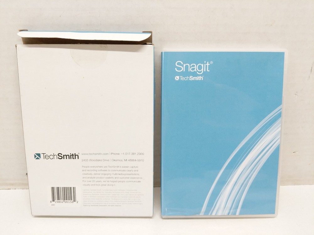 Techsmith Snagit Windows Ver. 11.2 Mac Ver 2.1 With activation code