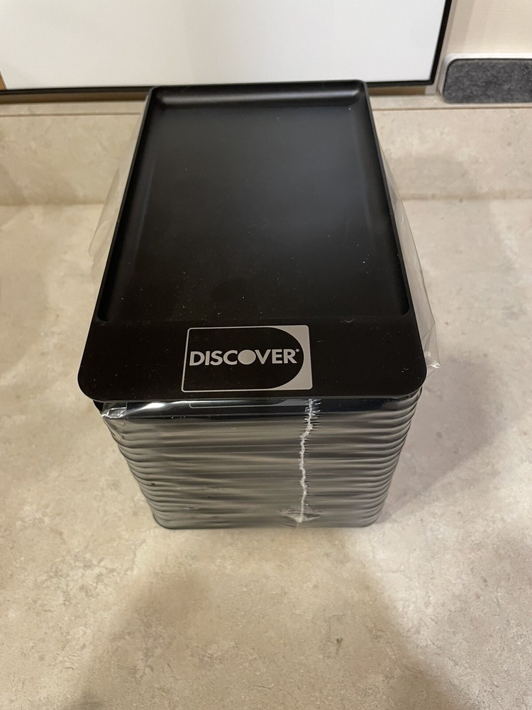 21 Discover Check Presenter Trays Black