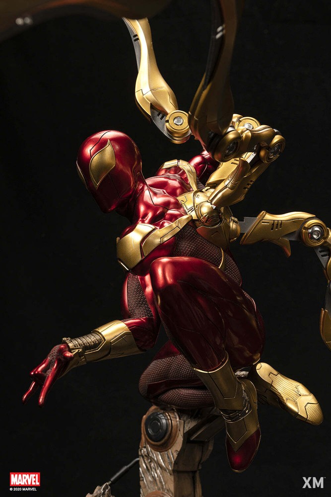 XM Studios Marvel Spider-man Iron Spider ¼ Quarter Scale Premium Statue Figure