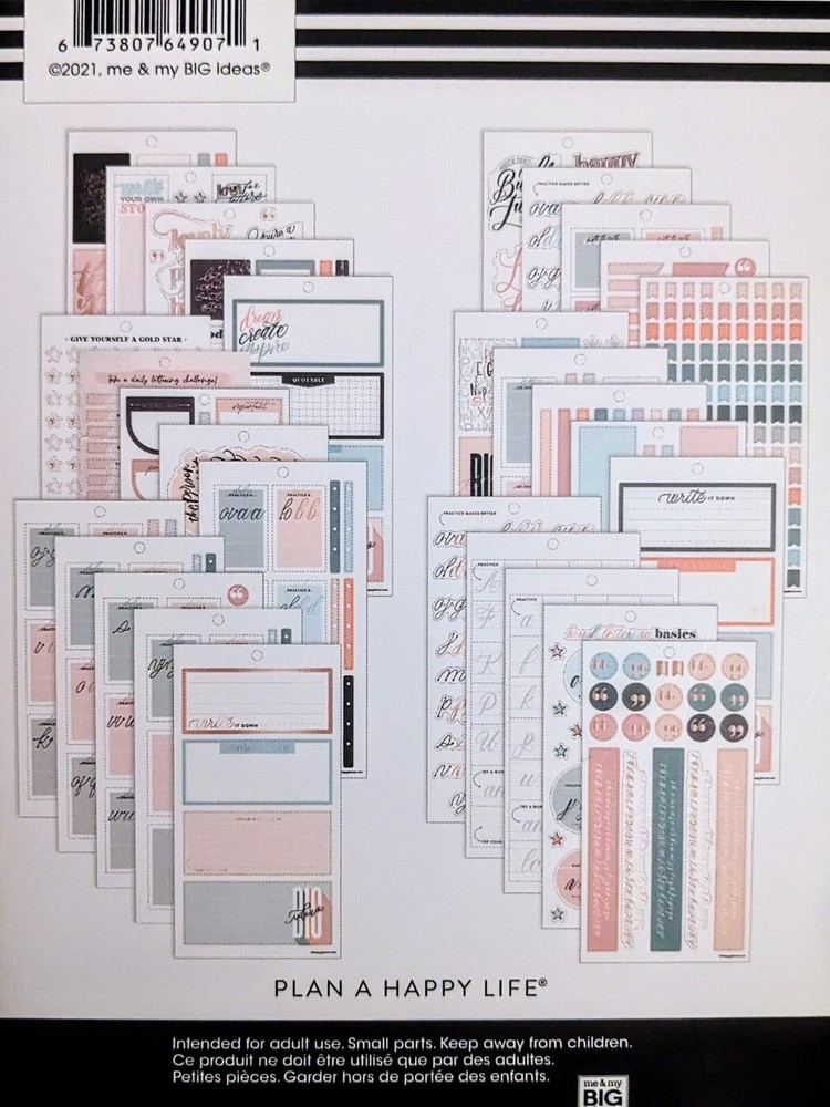 Happy Planner Sticker Books