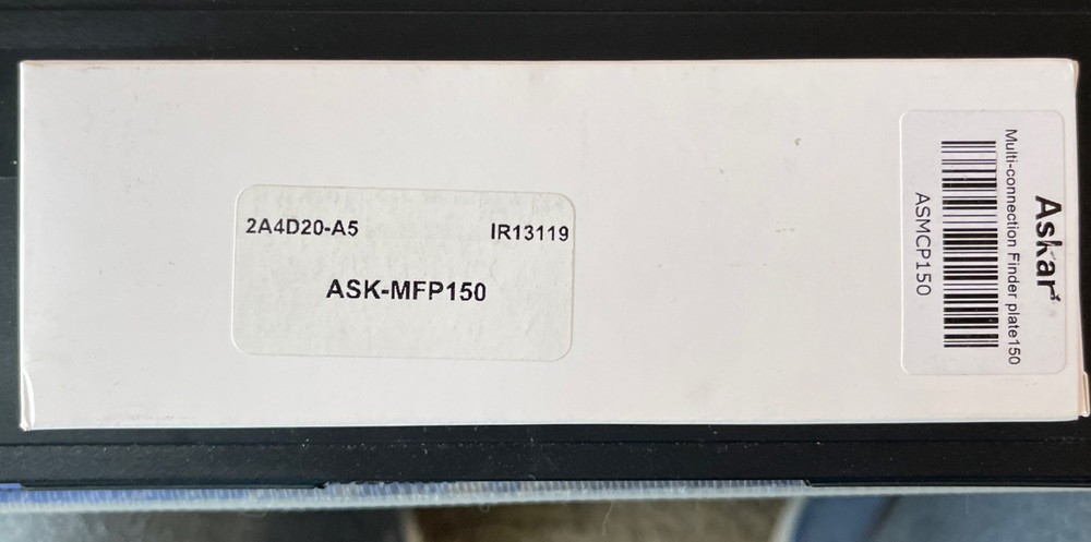 Askar Multi-Connection Finder Plate, 150mm