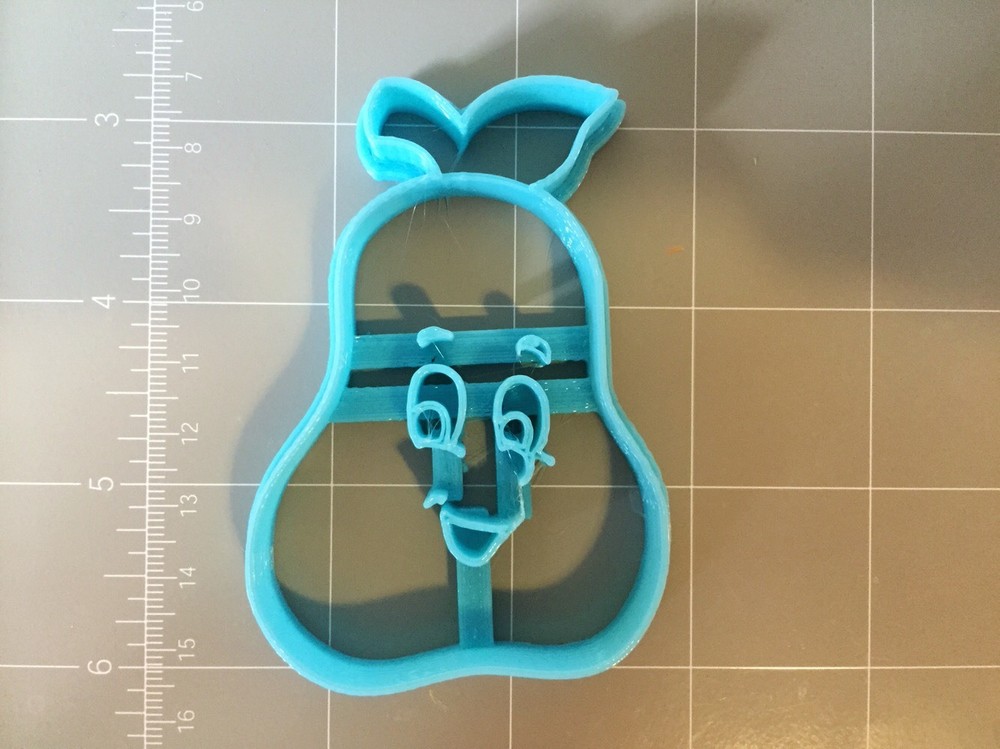 Happy Pear Cookie Cutter