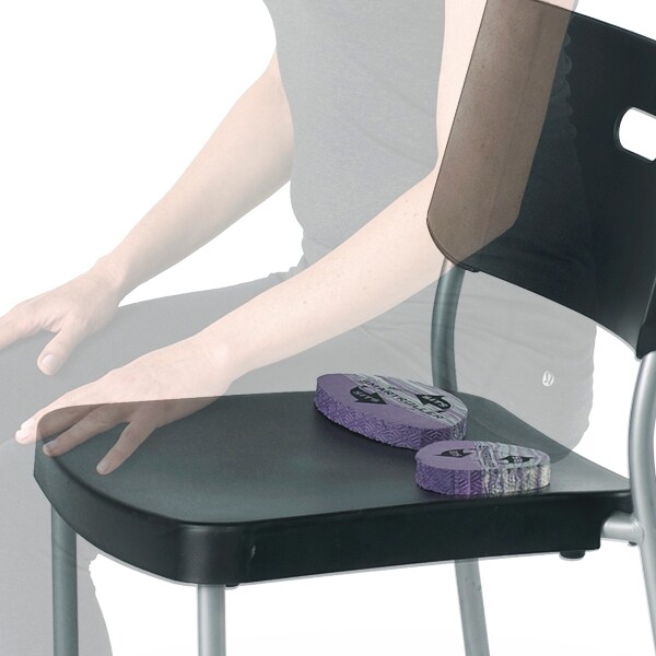 OPTP SMARTROLLER Sits - Pair – Portable Seat Cushion and Posture Support