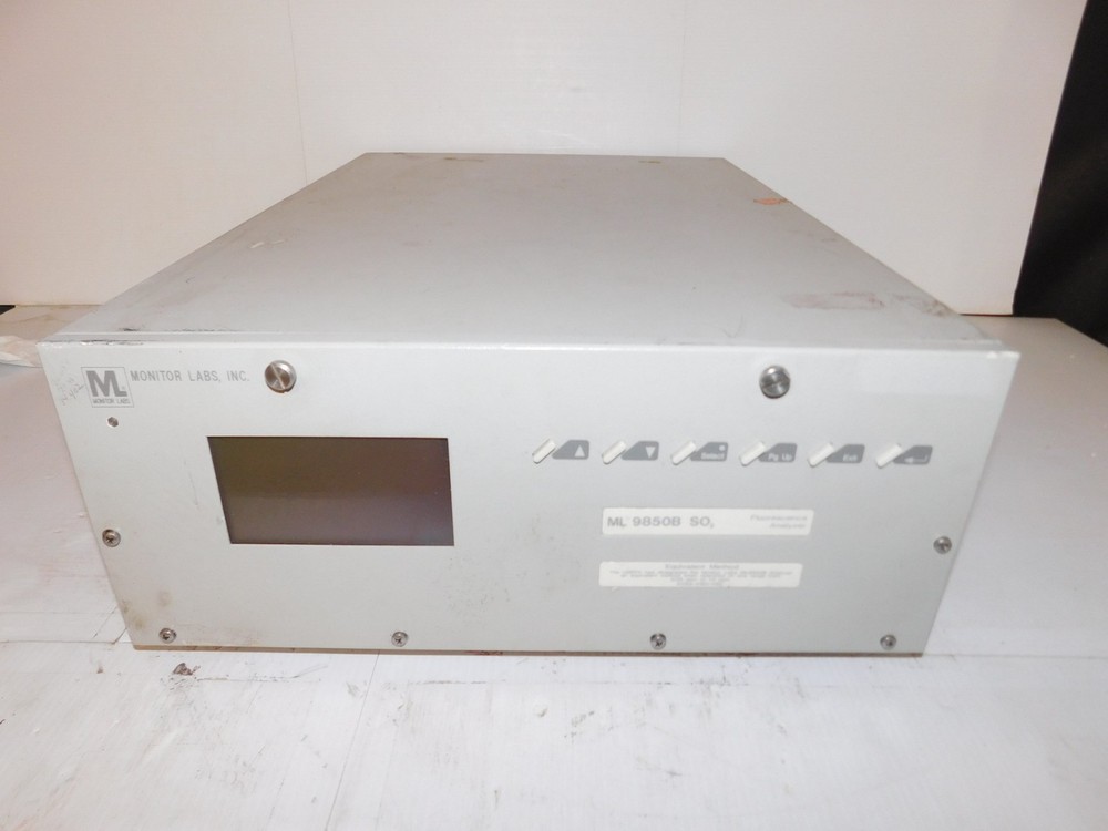 MONITOR LABS ML 9850B SO2 FLUORESCENCE ANALYZER (ZBZ27)