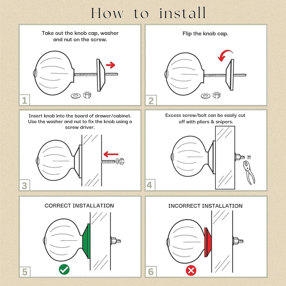 Ceramic Knobs for Cabinets and Drawers Handmade Gold Grey Dresser Pull Handle...