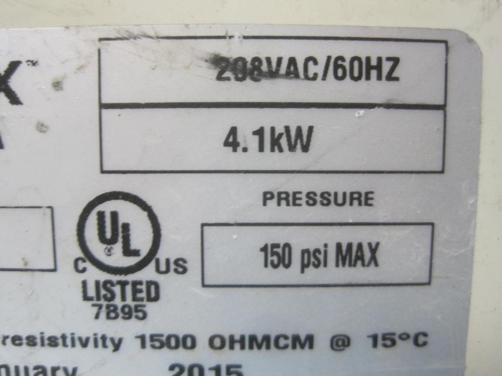 Eemax Electric Tankless Water Heater SP4208, 208 V single point of use