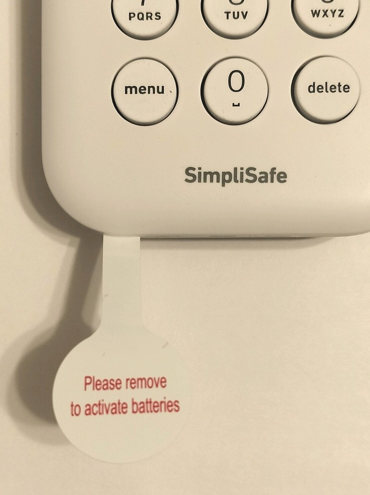 SimpliSafe SSKP3 Keypad Remote