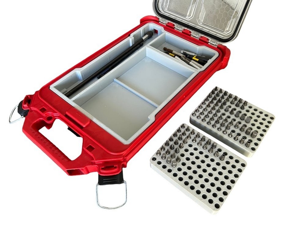 Milwaukee impact driver bit storage insert for Packout Organiser