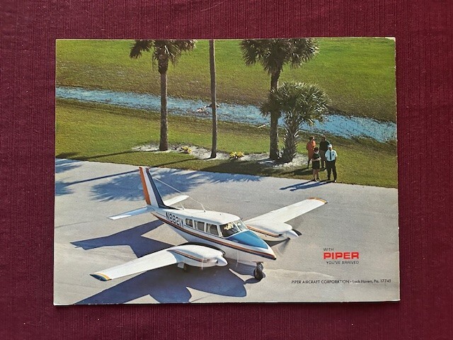 Piper Twin Commanche C/R brochure