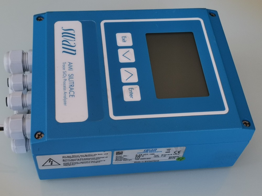 Swan AMI SILITRACE Trace SiO2 Process Analyzer
