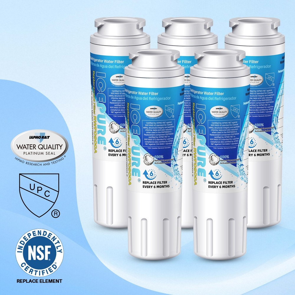 Fit For Maytag UKF8001 Filter 4 UKF8001AXX-200 Refrigerator Water Filter 5 Pack