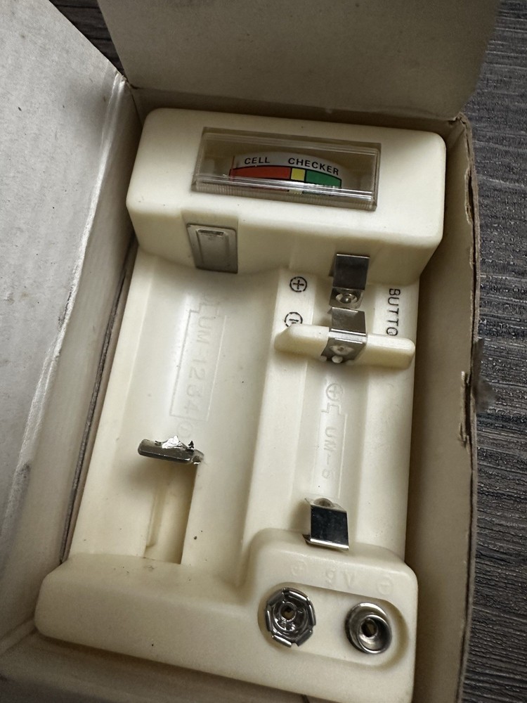 Vintage Bentley Battery Tester with Box