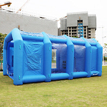 Inflatable Spray Booth Paint Tent Car Paint Capacious Filter System With Blowers