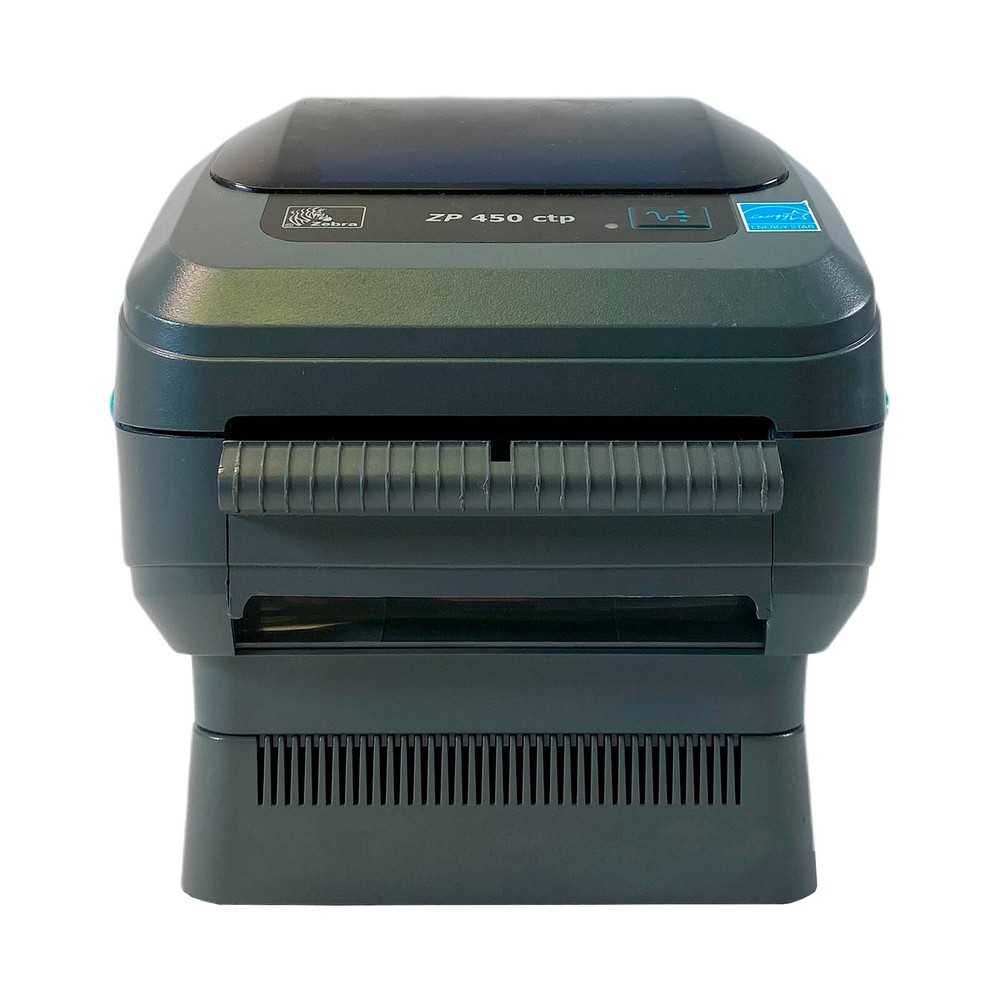 Zebra ZP450 CTP Thermal Barcode Label Printer USB Serial Parallel FAST SHIPPING