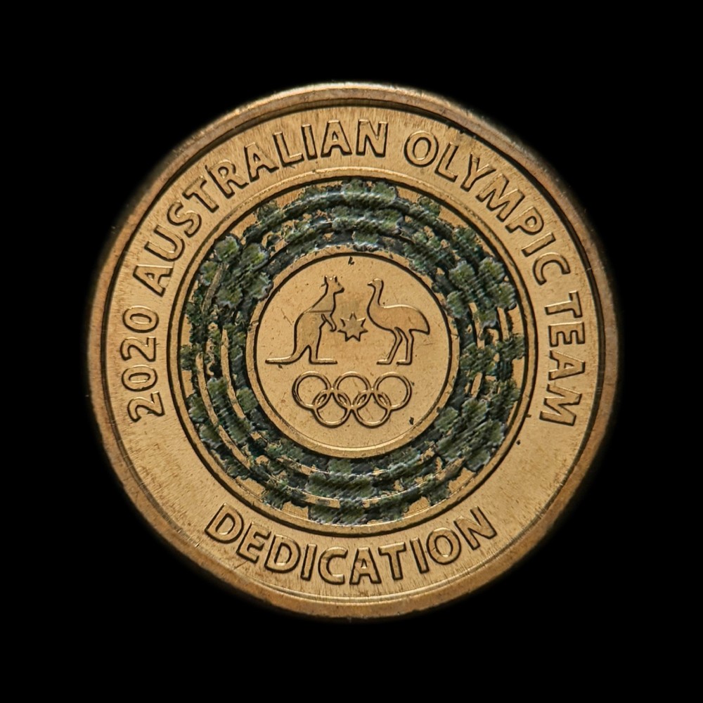 AUSTRALIA. 2020, 2 Dollars - Cherry Blossoms 🌸 Kangaroo 🦘Emu, Dedication 1