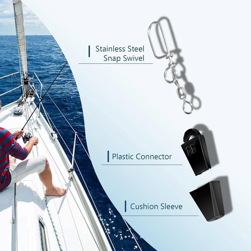 2250141 Line Terminator Kit Fit Attaching Downrigger Cable and Trolling Weights