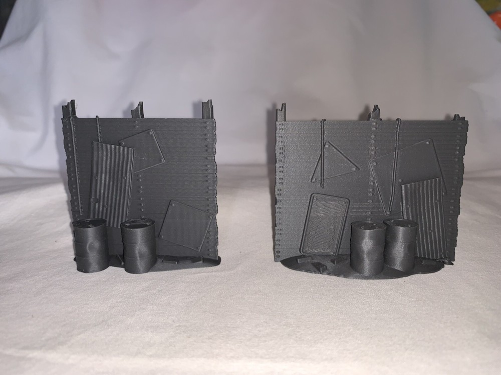 Fallout TABLETOP GAMING 3D Printed BARRICADES DIY