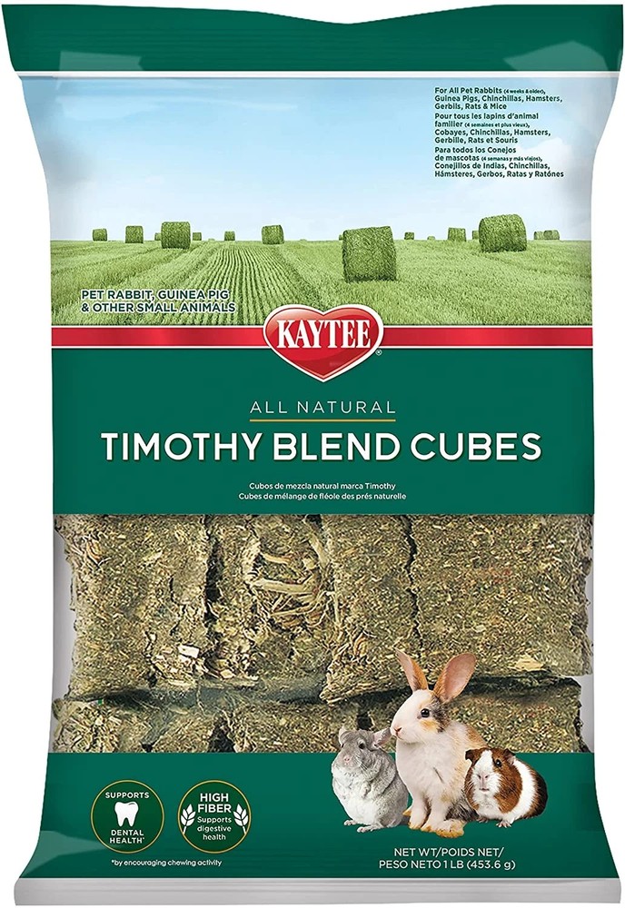 Kaytee Timothy Hay Blend Cubes 1 pound