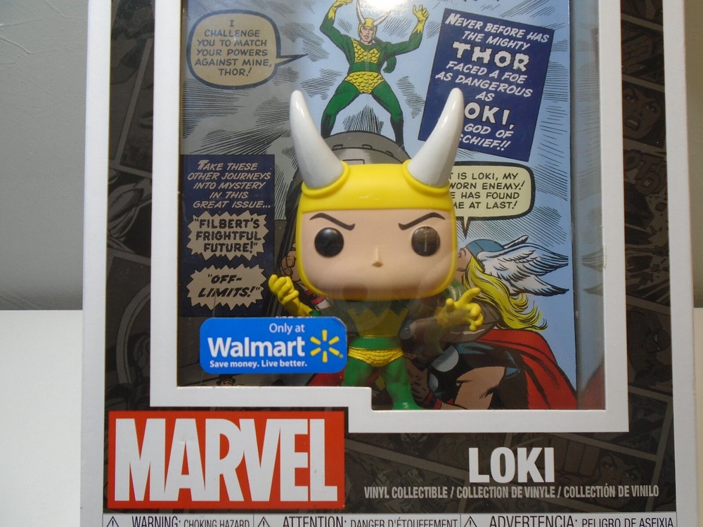 FUNKO POP! DC COMIC COVERS LOKI FIGURE NIB (MLL44)
